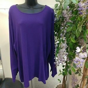 Just My Size L/S Top-4X